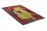 Kashkooli - Gabbeh Tappeto Persiano 166x105 - Immagine 1