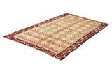Gabbeh - Qashqai Tappeto Persiano 214x127 - Immagine 2