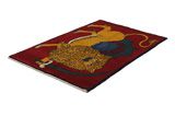 Gabbeh - Qashqai Tappeto Persiano 170x103 - Immagine 2