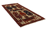 Bakhtiari - Qashqai Tappeto Persiano 359x140 - Immagine 1