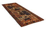 Bakhtiari - Qashqai Tappeto Persiano 352x122 - Immagine 1