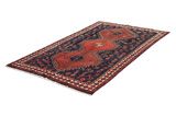 Afshar - old Tappeto Persiano 237x137 - Immagine 2