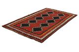 Shiraz - Qashqai Tappeto Persiano 227x140 - Immagine 2