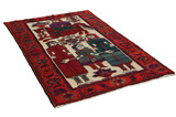 Bakhtiari - Qashqai Tappeto Persiano 220x130 - Immagine 1