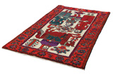 Bakhtiari - Qashqai Tappeto Persiano 220x130 - Immagine 2