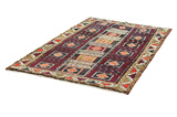 Gabbeh - Qashqai Tappeto Persiano 225x134 - Immagine 2