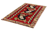 Qashqai - Shiraz Tappeto Persiano 215x123 - Immagine 2