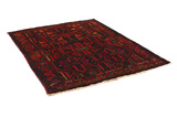 Bakhtiari - Qashqai Tappeto Persiano 195x149 - Immagine 1