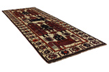 Bakhtiari - Qashqai Tappeto Persiano 452x160 - Immagine 1