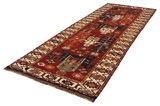 Bakhtiari - Qashqai Tappeto Persiano 415x137 - Immagine 2