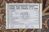 Tabriz Tappeto Persiano 220x240 - Immagine 11