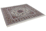 Isfahan Tappeto Persiano 206x207 - Immagine 1