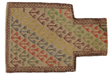 Qashqai - Saddle Bag Tappeto Persiano 54x38 - Immagine 1