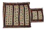 Qashqai - Saddle Bag Tappeto Persiano 60x38 - Immagine 1