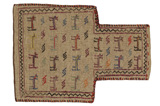 Qashqai - Saddle Bag Tappeto Persiano 52x38 - Immagine 1