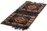 Turkaman - Saddle Bag Tappeto Afgano 123x60 - Immagine 1