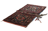 Qashqai - Saddle Bag Tappeto Persiano 144x68 - Immagine 2