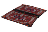 Jaf - Saddle Bag Tappeto Persiano 125x95 - Immagine 1