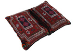 Jaf - Saddle Bag Tappeto Persiano 125x95 - Immagine 3