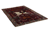 Bakhtiari - Qashqai Tappeto Persiano 230x145 - Immagine 1