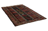 Qashqai - Gabbeh Tappeto Persiano 230x136 - Immagine 1