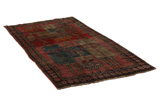Bakhtiari - Qashqai Tappeto Persiano 232x120 - Immagine 1
