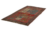 Bakhtiari - Qashqai Tappeto Persiano 232x120 - Immagine 2