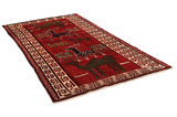Koliai - Kurdi Tappeto Persiano 251x146 - Immagine 1