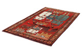 Bakhtiari - Qashqai Tappeto Persiano 228x132 - Immagine 2