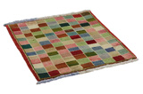 Kashkooli - Gabbeh Tappeto Persiano 77x67 - Immagine 1