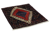 Senneh - Kurdi Tappeto Persiano 109x83 - Immagine 1